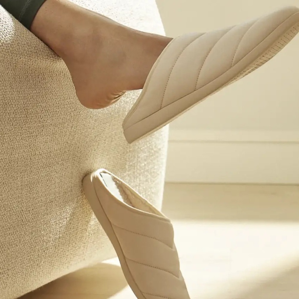 Everlane The Renew Slipper In Parchment View 5